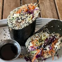 Sushi Burrito   at VegetaBowl in Koh Tao