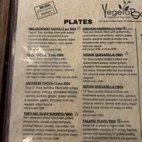 Menu february  at VegetaBowl in Koh Tao