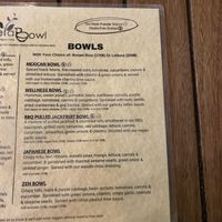 Menu february  at VegetaBowl in Koh Tao