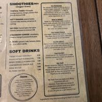 Menu february  at VegetaBowl in Koh Tao