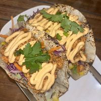 Tofu tacos  at VegetaBowl in Koh Tao