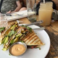 Seitan Quesadilla  at VegetaBowl in Koh Tao