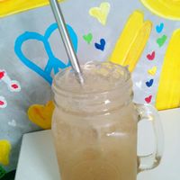 lemongrass ginger ale at VegetaBowl in Koh Tao