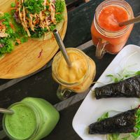 Tacos & Smoothies  at VegetaBowl in Koh Tao