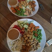 Indonesian bowl. Really tasty at VegetaBowl in Koh Tao