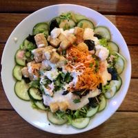 Sushi bowl  at VegetaBowl in Koh Tao