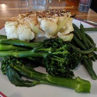 Cauliflower steak at Founding Farmers in Potomac