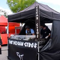 stand at Vegan Gyros - Mauer Park - Food Truck in Berlin