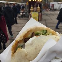 Vegan gyro at Vegan Gyros - Mauer Park - Food Truck in Berlin