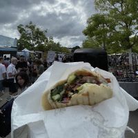 Flohmarkt   at Vegan Gyros - Mauer Park - Food Truck in Berlin