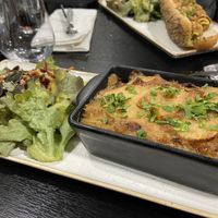 Baked potato + dried tomato dish   at Velicious in Strasbourg
