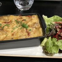 Tartiflette vegan  at Velicious in Strasbourg