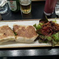 Seasonal Wrap (tofu in coffee marinade) at Velicious in Strasbourg