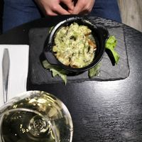 Mushroom starter at Velicious in Strasbourg