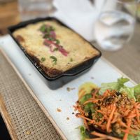 Moussaka  at Velicious in Strasbourg