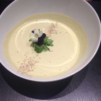 Raw soup at Velicious in Strasbourg