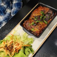 Moussaka at Velicious in Strasbourg