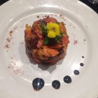 Mango tartar at Velicious in Strasbourg