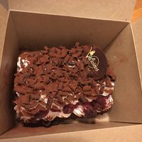 black forest cake at Velicious in Strasbourg