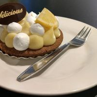 Tartelette au citron at Velicious in Strasbourg