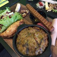 Mixed plate  at Velicious in Strasbourg