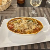 Vegan gratin  at Au Potiron in Strasbourg