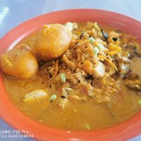 Yummy Friday mee rebus at Le Le Vegetarian in West Singapore