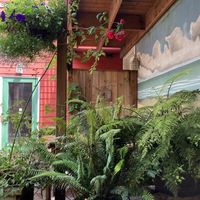   at The Tin Thistle Garden Cafe in North Bend