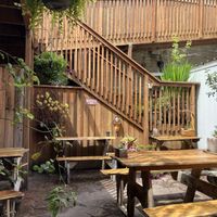   at The Tin Thistle Garden Cafe in North Bend