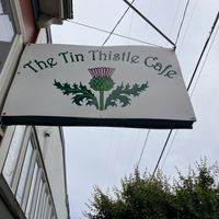  at The Tin Thistle Garden Cafe in North Bend