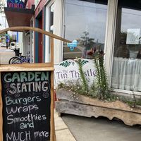   at The Tin Thistle Garden Cafe in North Bend