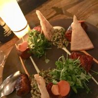 Roasted Carrot - farro, chimmichurri,  at Avant Garden in New York City