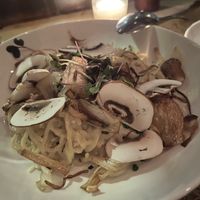 house made spaghetti  at Avant Garden in New York City