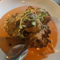 Scorched cauliflower. Delicious!  at Avant Garden in New York City