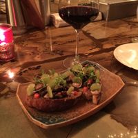 Toast mushroom at Avant Garden in New York City