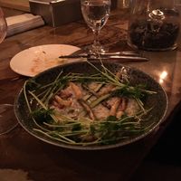 Basmati Rice, Aspergus at Avant Garden in New York City