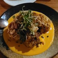 Scorched cauliflower at Avant Garden in New York City