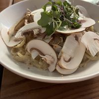 Spaghetti (our favorite)  at Avant Garden in New York City