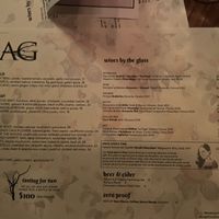 Menu 1/3 #Veganuary at Avant Garden in New York City