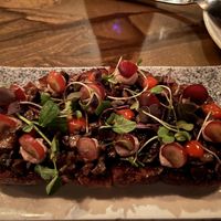 Cremini toast  at Avant Garden in New York City