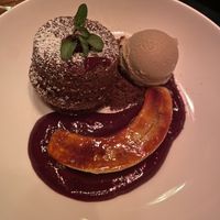Lava cake   at Avant Garden in New York City