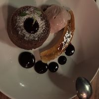 Lava cake  at Avant Garden in New York City