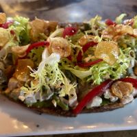 Artichoke toast  at Avant Garden in New York City
