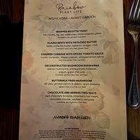   at Avant Garden in New York City