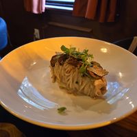 Celery root pasta at Avant Garden in New York City