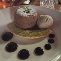 Lava cake at Avant Garden in New York City