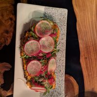 Calabrian toast at Avant Garden in New York City