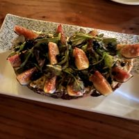 fig toast, best dish of the many we got   at Avant Garden in New York City
