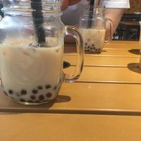 Soy milk bubble tea at Kaya Kaya Cafe in Taipei