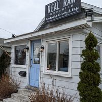 Outside at Real Raw Organics in Ocean City